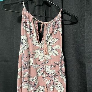 Floral tank top